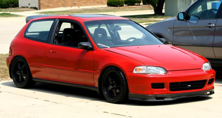 Front Lip Honda Civic MK5 EG/EH/EJ 1991-1996 Spoon style PU