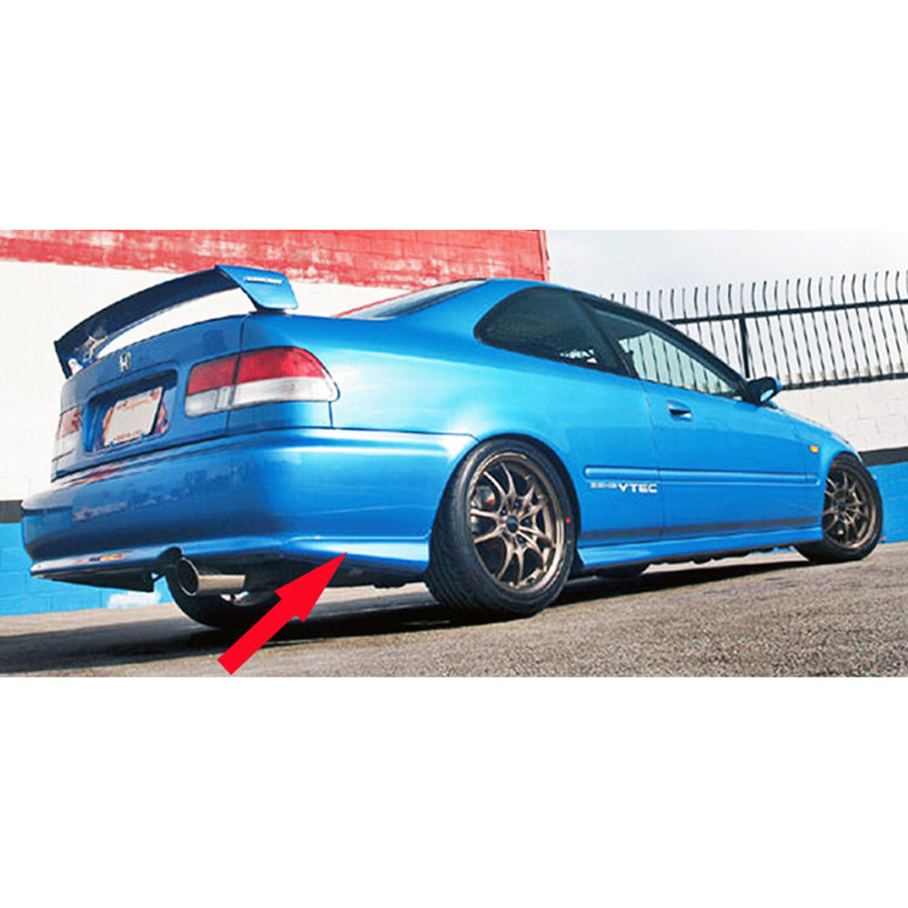 Rear Bumper Cover Honda Civic MK6 EJ/EK 1999-2001 Mugen Style