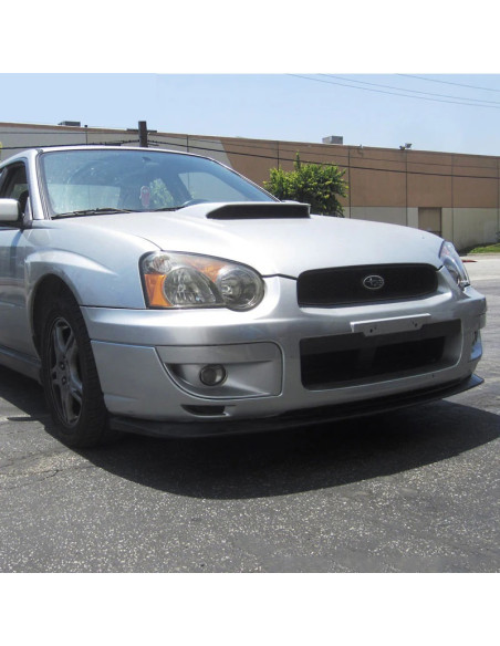 Lama Anteriore Nera opaca V style Subaru Impreza  Sti GD Mk2 dal 2002 al 2007