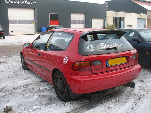 Spoiler posteriore Honda Civic MK5 EG/EH/EJ 1991-1996 stile Spoon